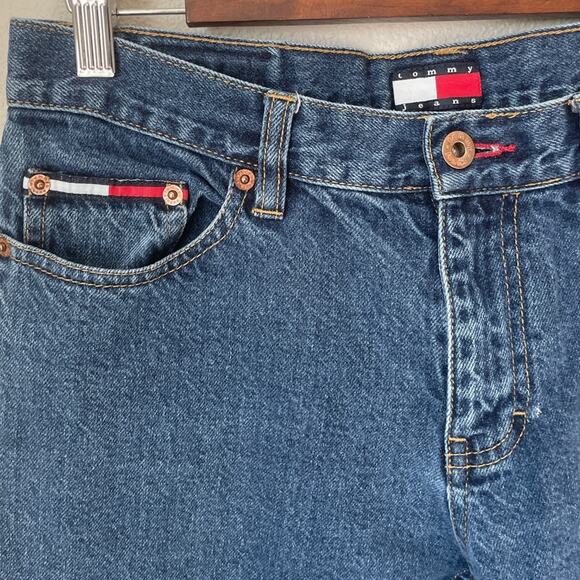 Tommy Hilfiger VTG Y2K Button Hem Jeans | 9 - Picture 7 of 8